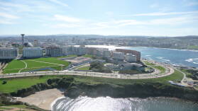 Blick vom Torre de HÃ©rcules.