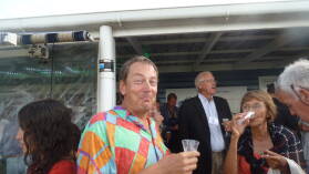 Abschlussfeier der P2P Rally.