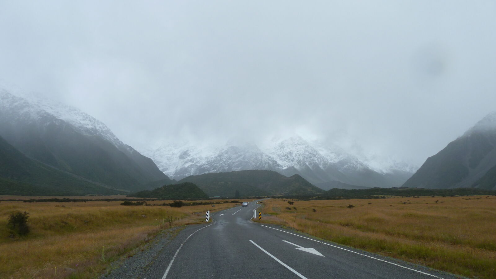Auf dem Weg zu Mt. Cook.