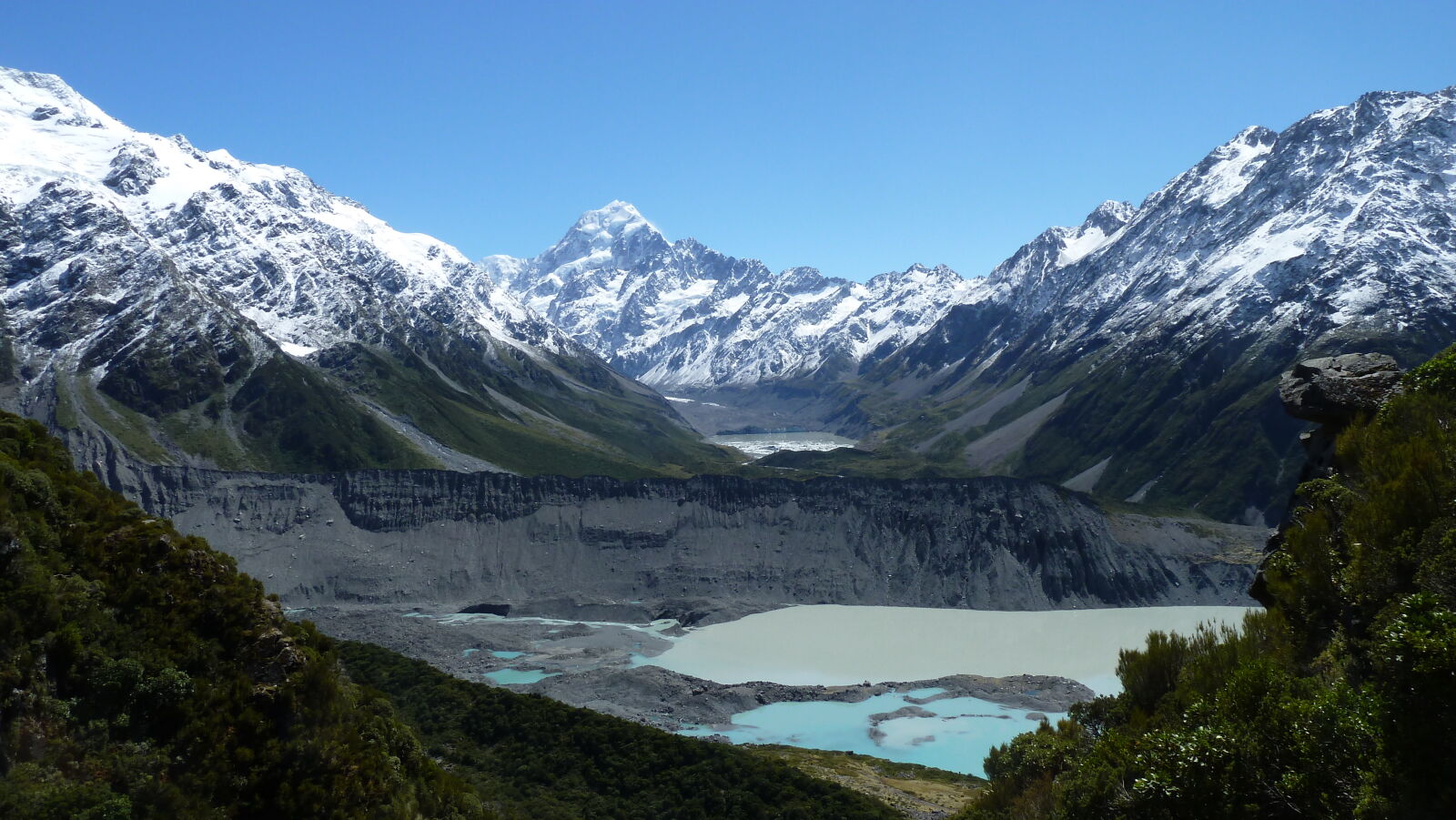 Mount Cook, Mueller Lake; Mueller Hut Route, Tag 1.