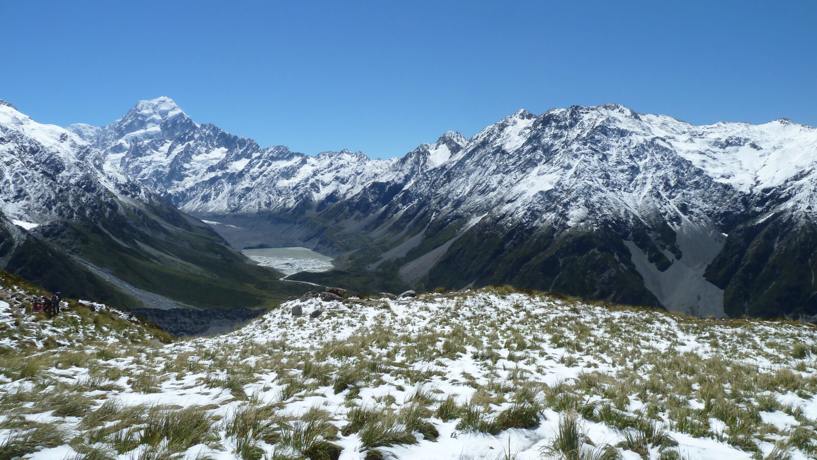 Mount Cook, Hooker Lake; Mueller Hut Route, Tag 1.