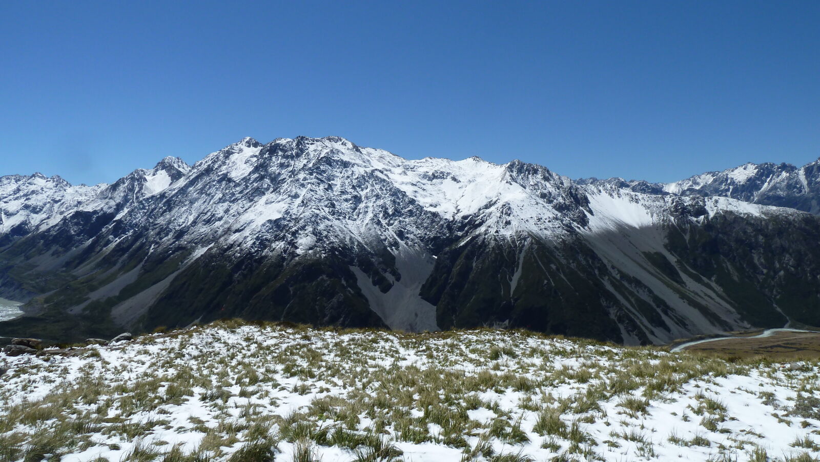 Mueller Hut Route, Tag 1.