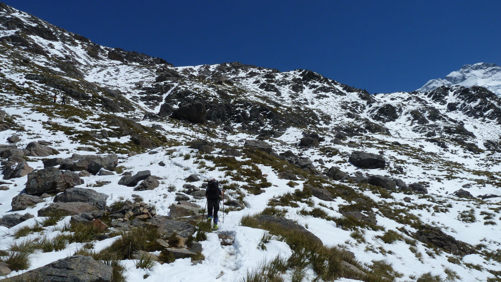 Mueller Hut Route, Tag 1.
