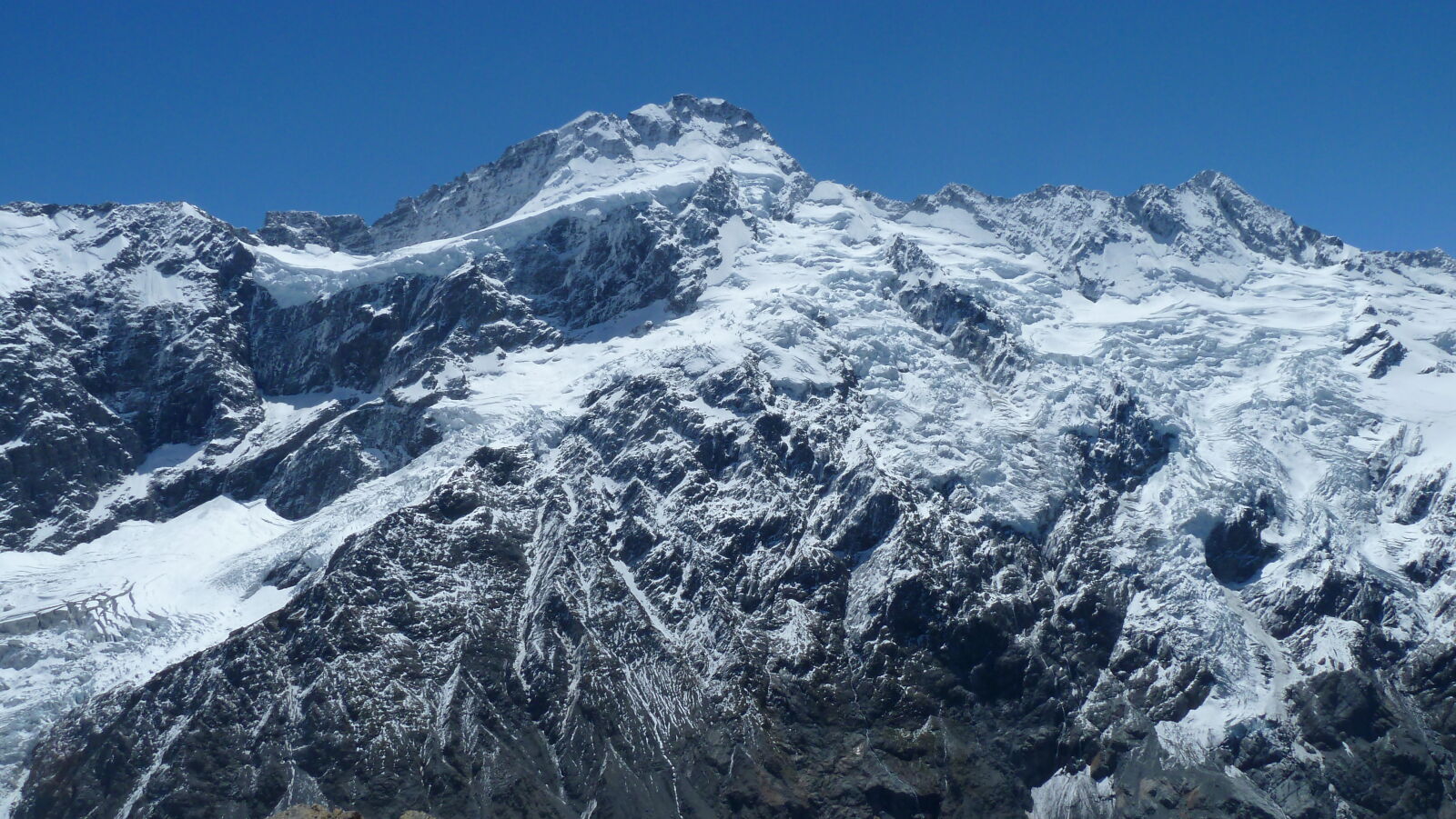 Mueller Hut Route, Tag 1.