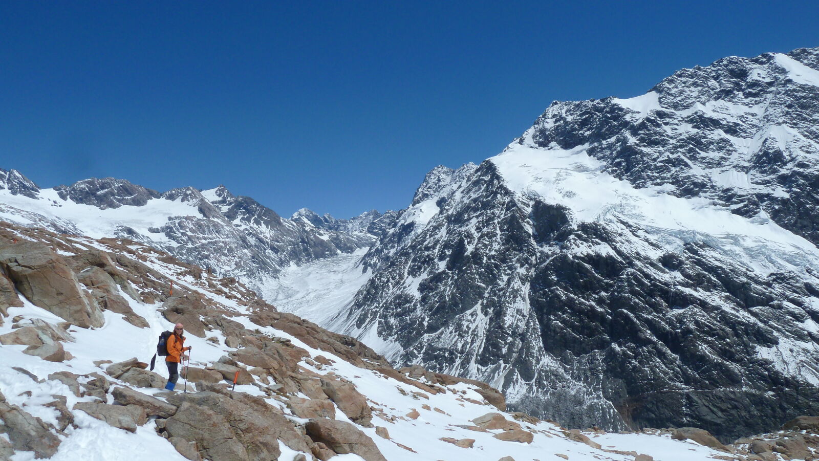 Mueller Hut Route, Tag 1.