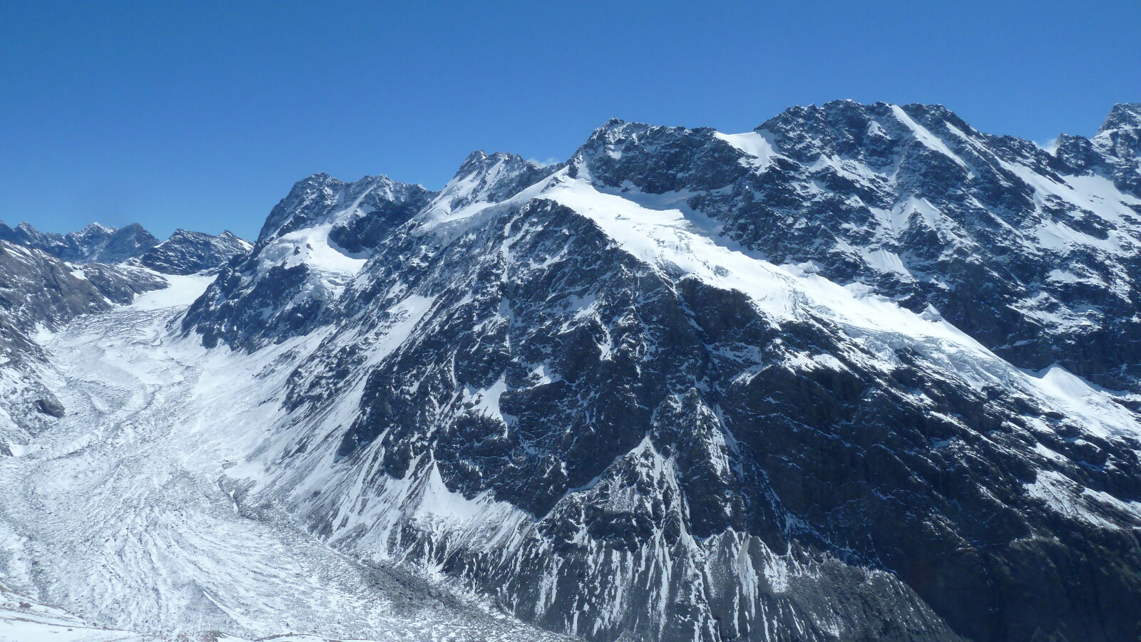 Mueller Glacier; Mueller Hut Route, Tag 1.