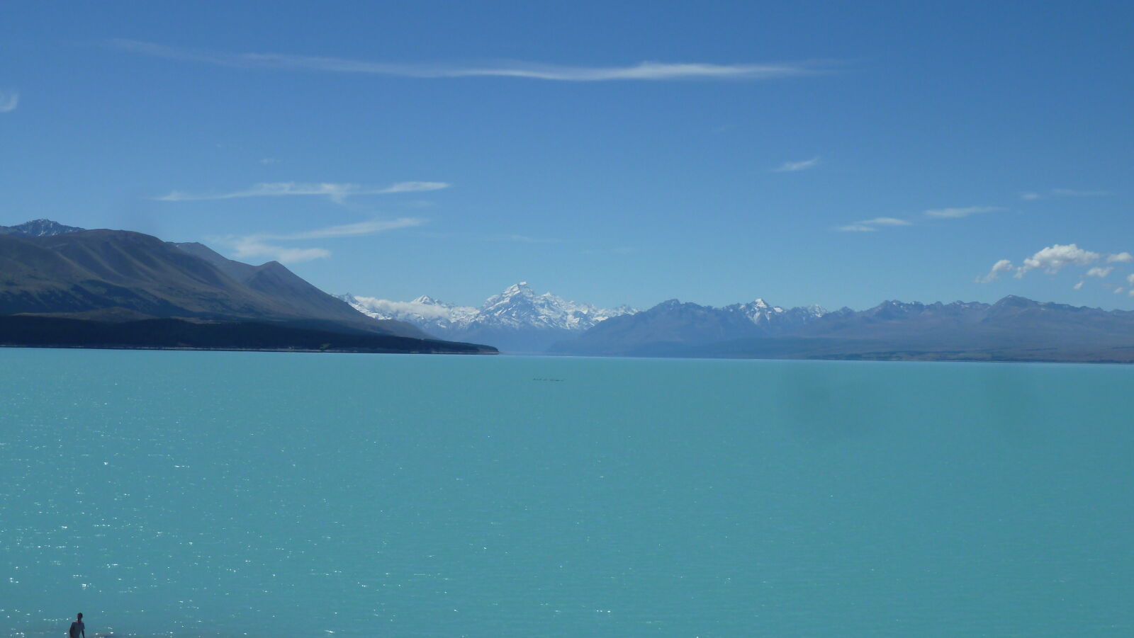 Mount Cook über Lake Pukaki.