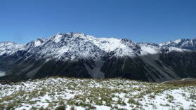 Mueller Hut Route, Tag 1.