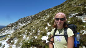Mueller Hut Route, Tag 1.