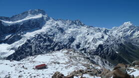 Mueller Hut Route, Tag 1.