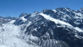 Mueller Glacier; Mueller Hut Route, Tag 1.