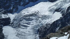 Mueller Glacier; Mueller Hut Route, Tag 1.