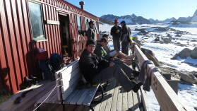 Mueller Hut Route, Tag 1.
