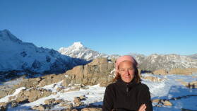 Mueller Hut Route, Tag 1.