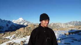 Mueller Hut Route, Tag 1.
