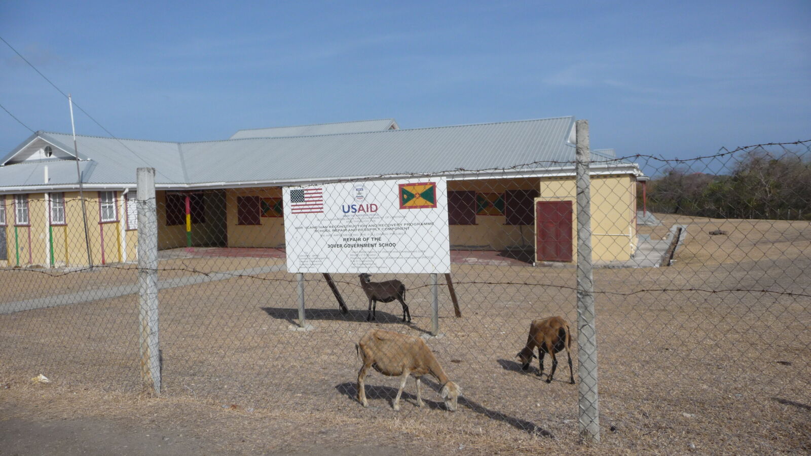 Inselrundfahrt auf Carriacou.