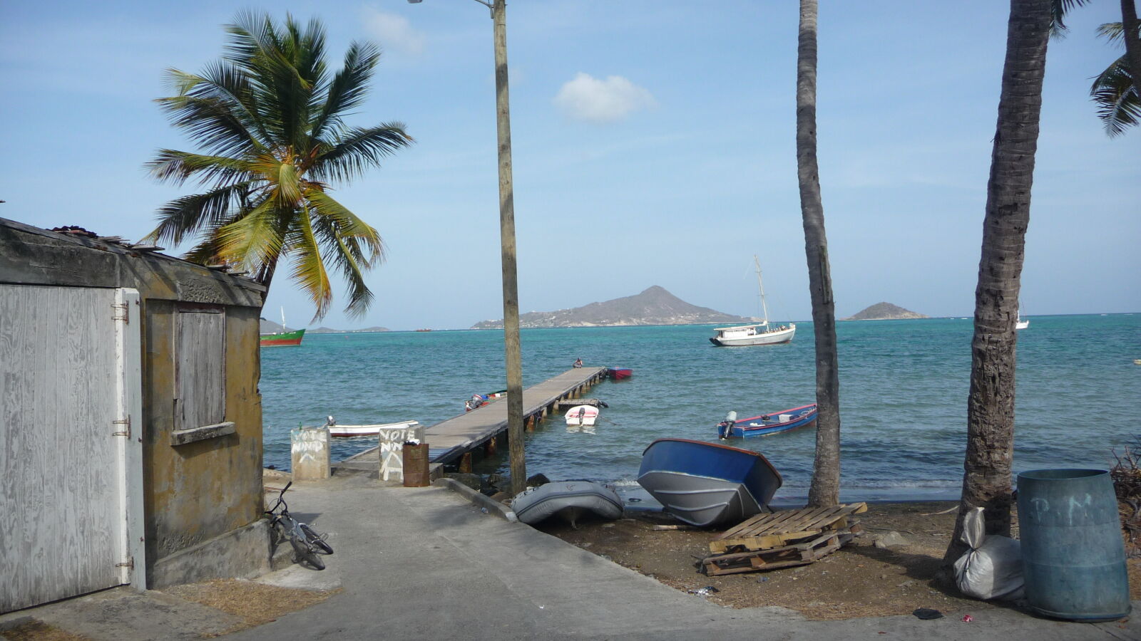 Inselrundfahrt auf Carriacou.