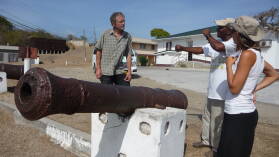 Inselrundfahrt auf Carriacou.