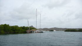 Dinghy-Tour in die Mangroven von Tyrrel Bay, Carriacou.