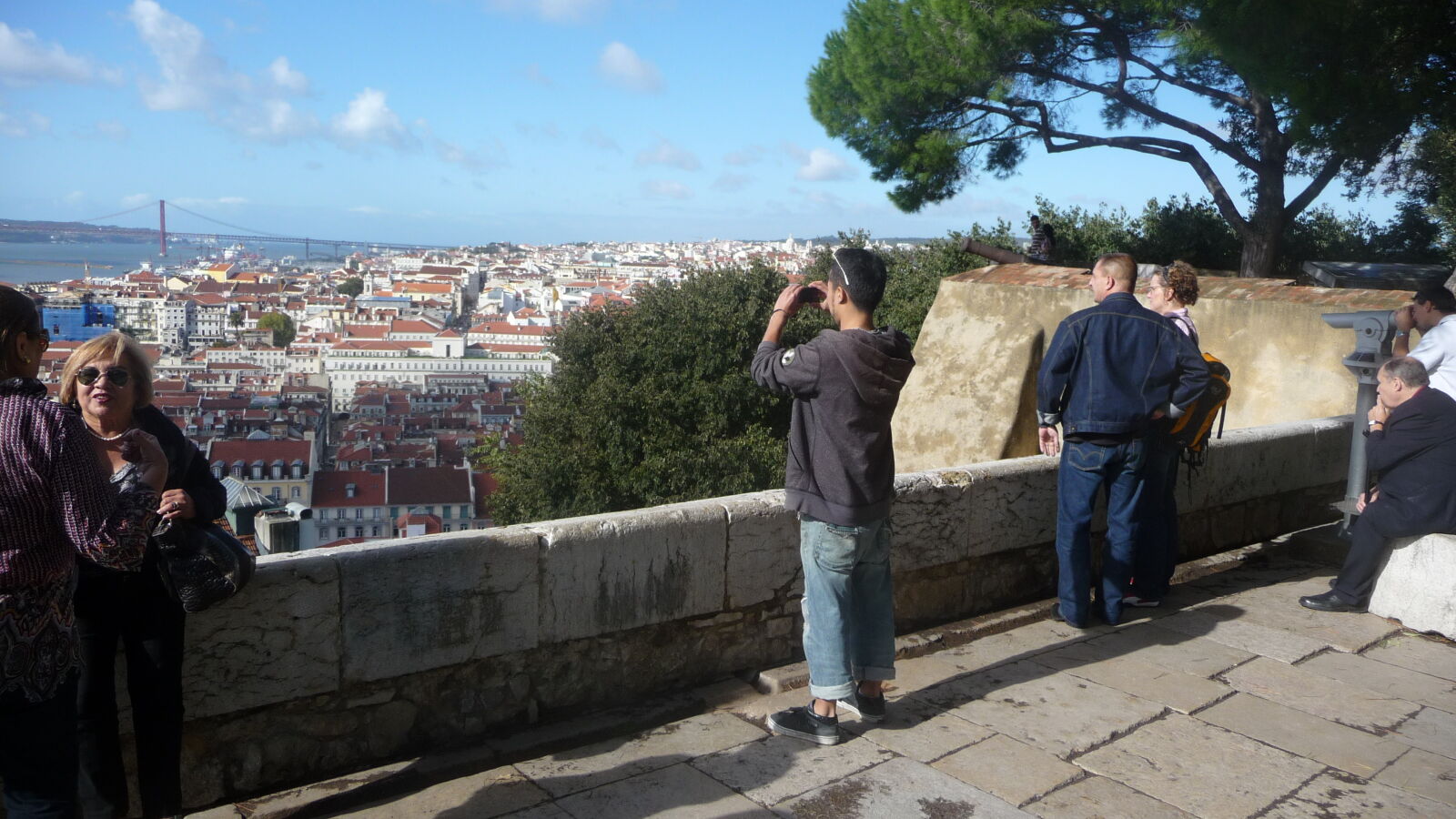 Im Castelo de SÃ£o Jorge, Lissabon.