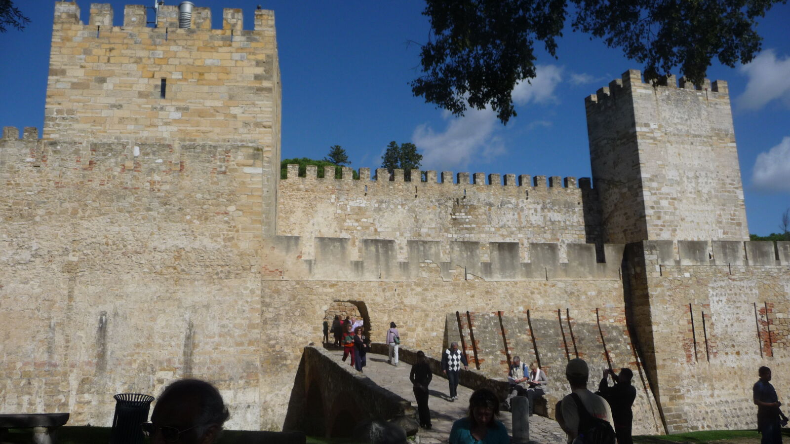 Im Castelo de SÃ£o Jorge, Lissabon.