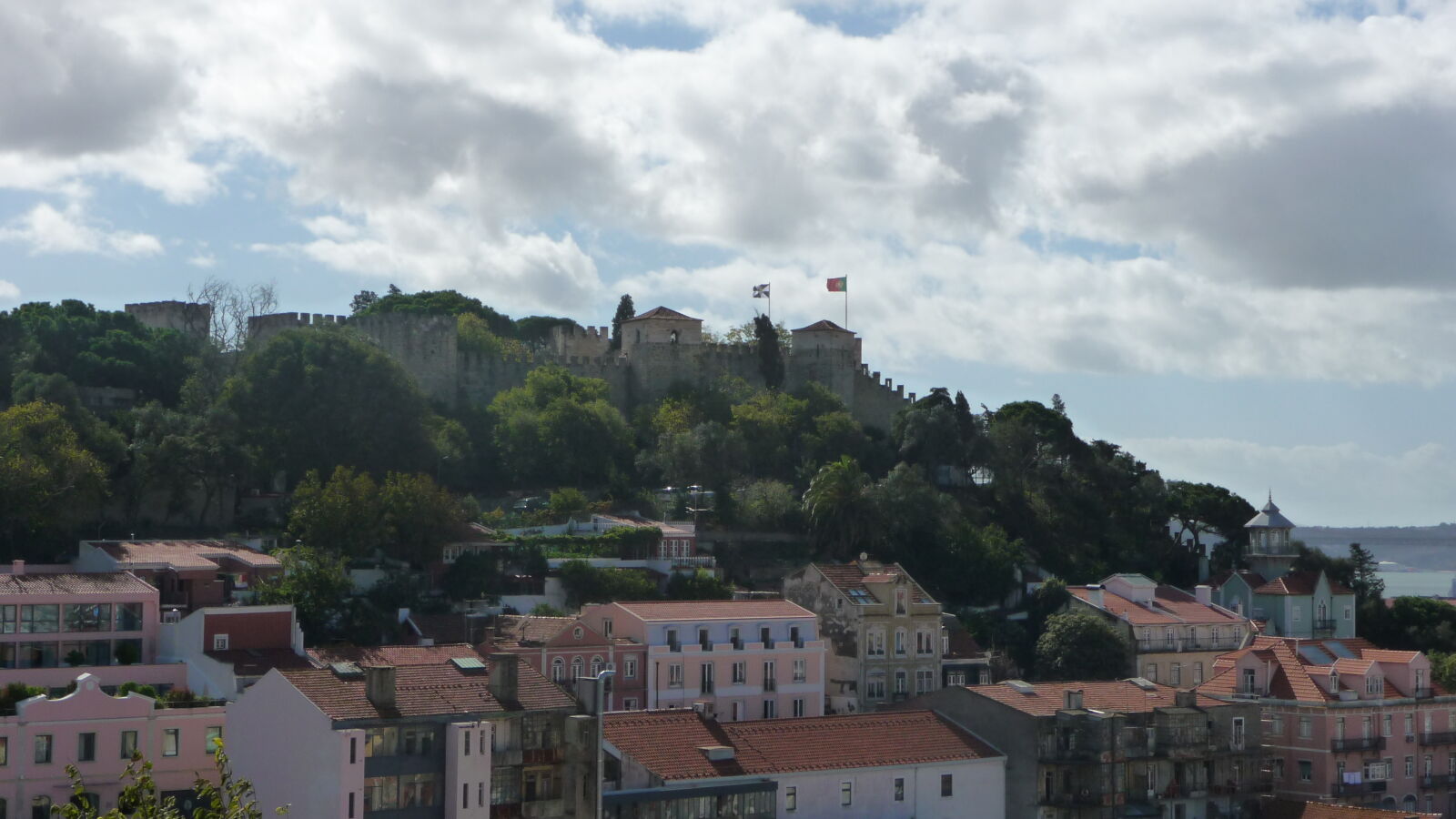 Castelo de SÃ£o Jorge, Lissabon.