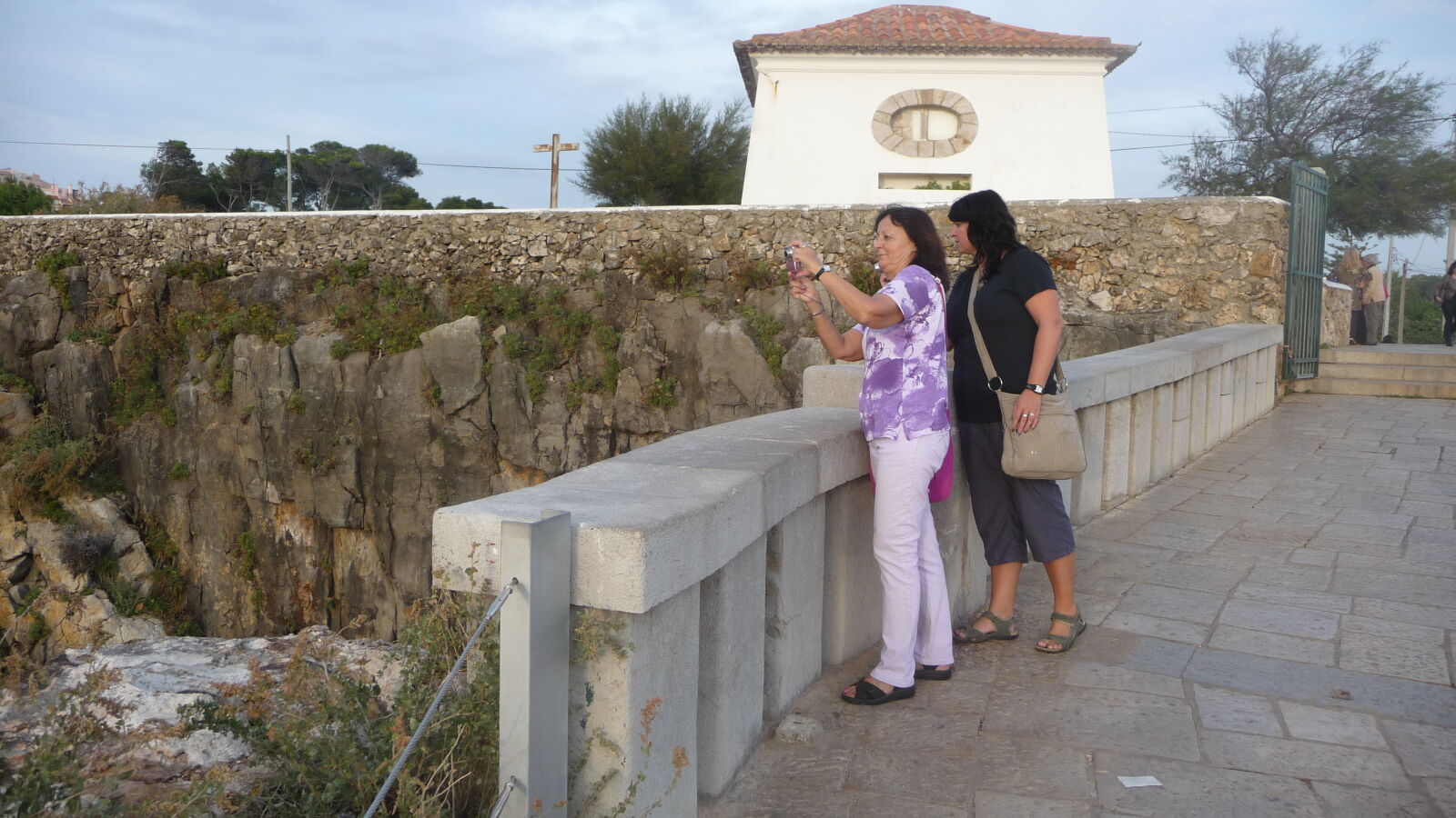 Besuch aus Wien in Cascais.