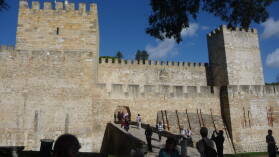 Im Castelo de SÃ£o Jorge, Lissabon.