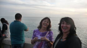 Besuch aus Wien in Cascais.