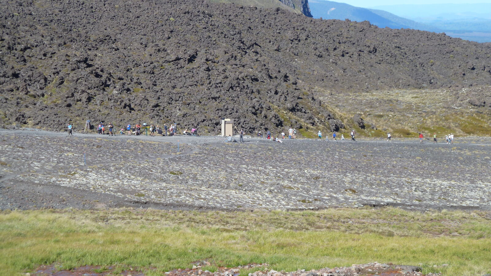 Soda Springs Toilet; Tongariro Northern Circuit, Tag 1.