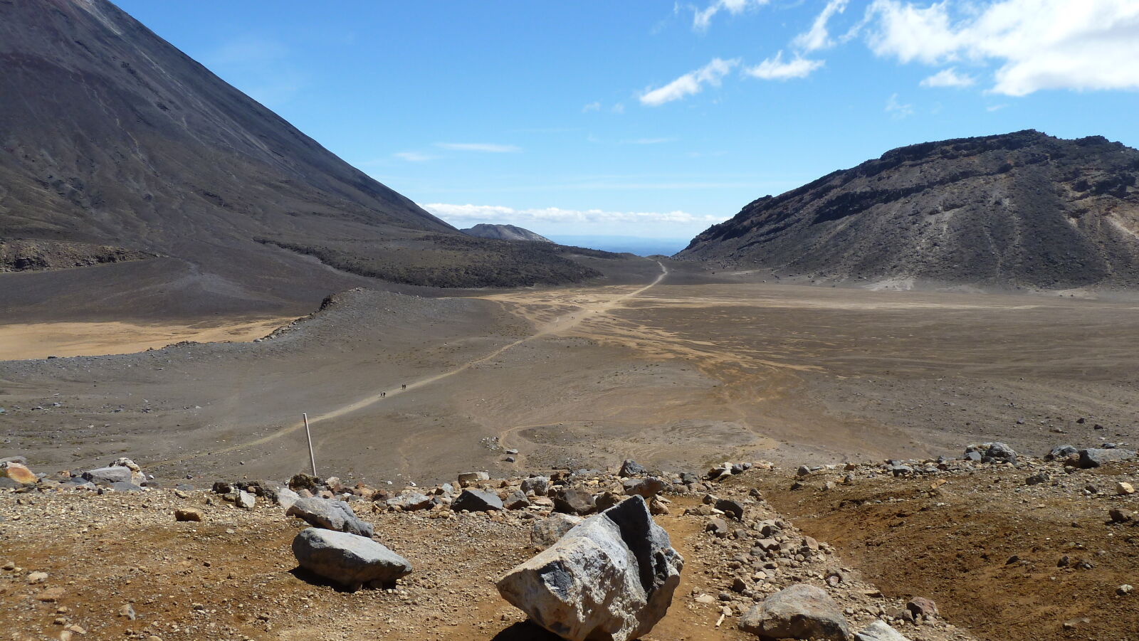 South Crater; Tongariro Northern Circuit, Tag 1.