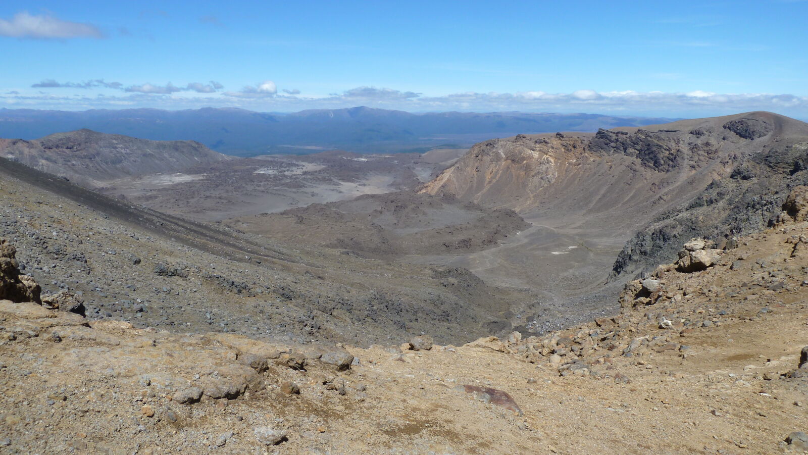 Tongariro Northern Circuit, Tag 1.