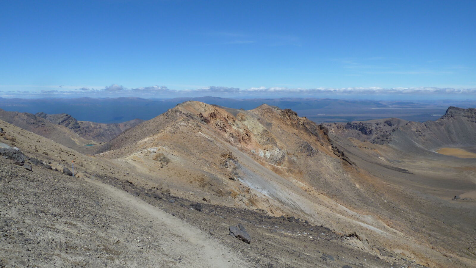 Tongariro Northern Circuit, Tag 1.