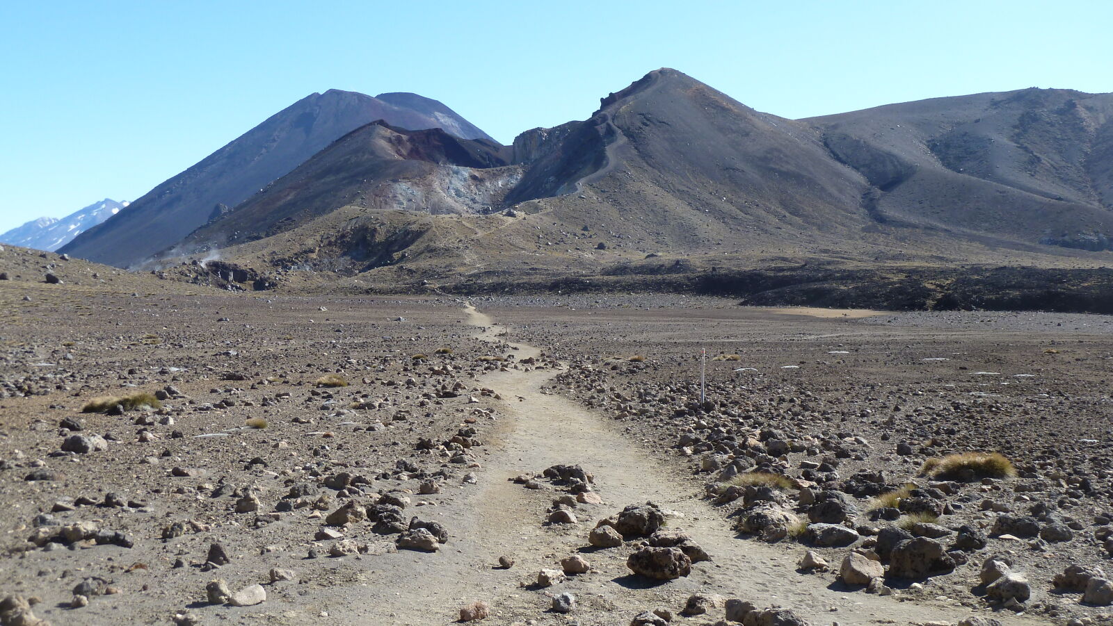 Central Crater; Tongariro Northern Circuit, Tag 1.
