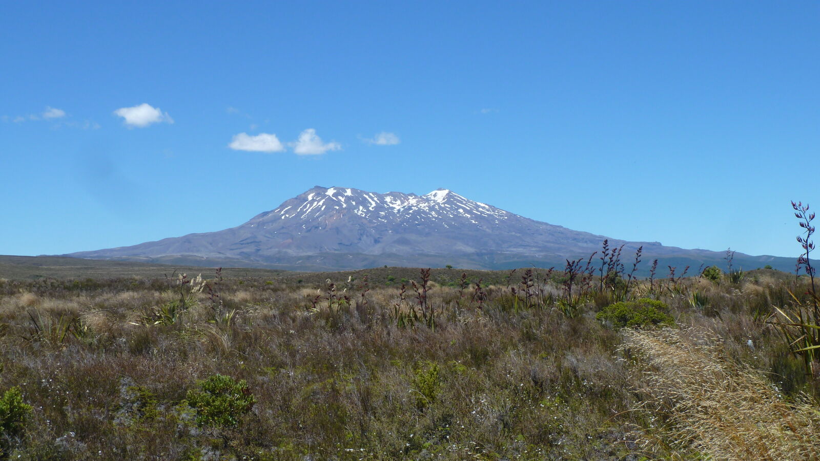 Mt. Ruapehu, Tongariro National Park.