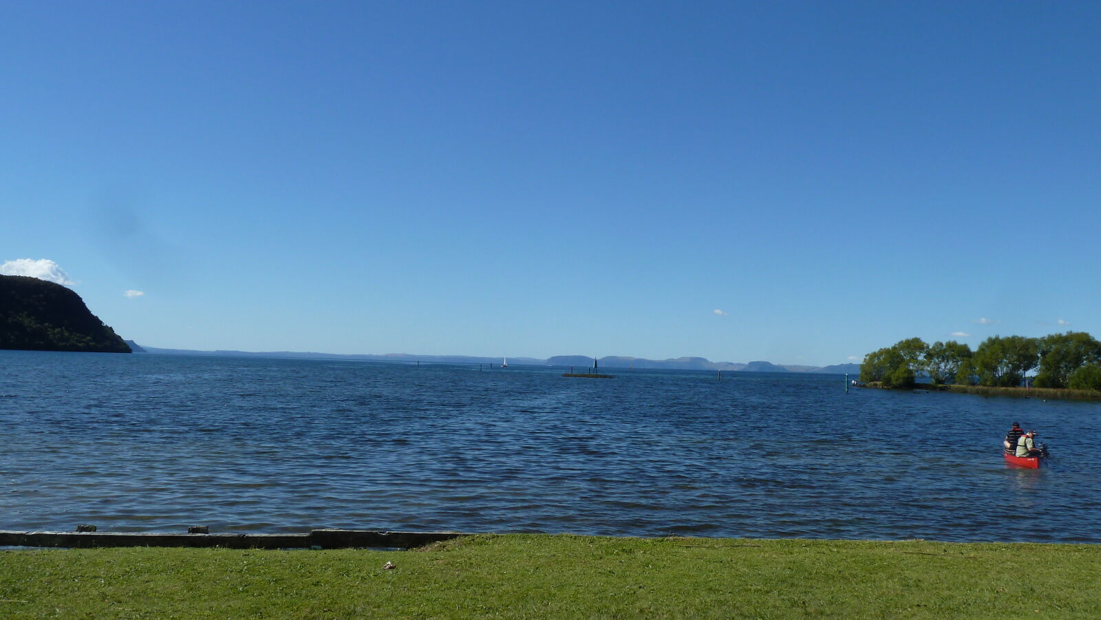 Campingplatz in Motuoapa am Lake Taupo.