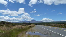 Mt. Ngauruhoe, Tongariro National Park.