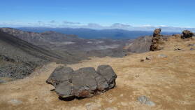 Tongariro Northern Circuit, Tag 1.