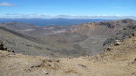 Tongariro Northern Circuit, Tag 1.