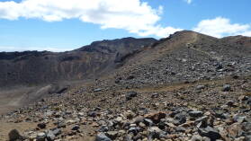 Tongariro Northern Circuit, Tag 1.
