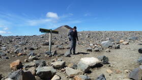 Tongariro Northern Circuit, Tag 1.