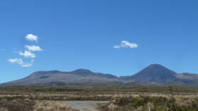 Mt. Ngauruhoe, Tongariro National Park.