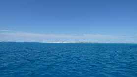Les trois ilots du mouillage.