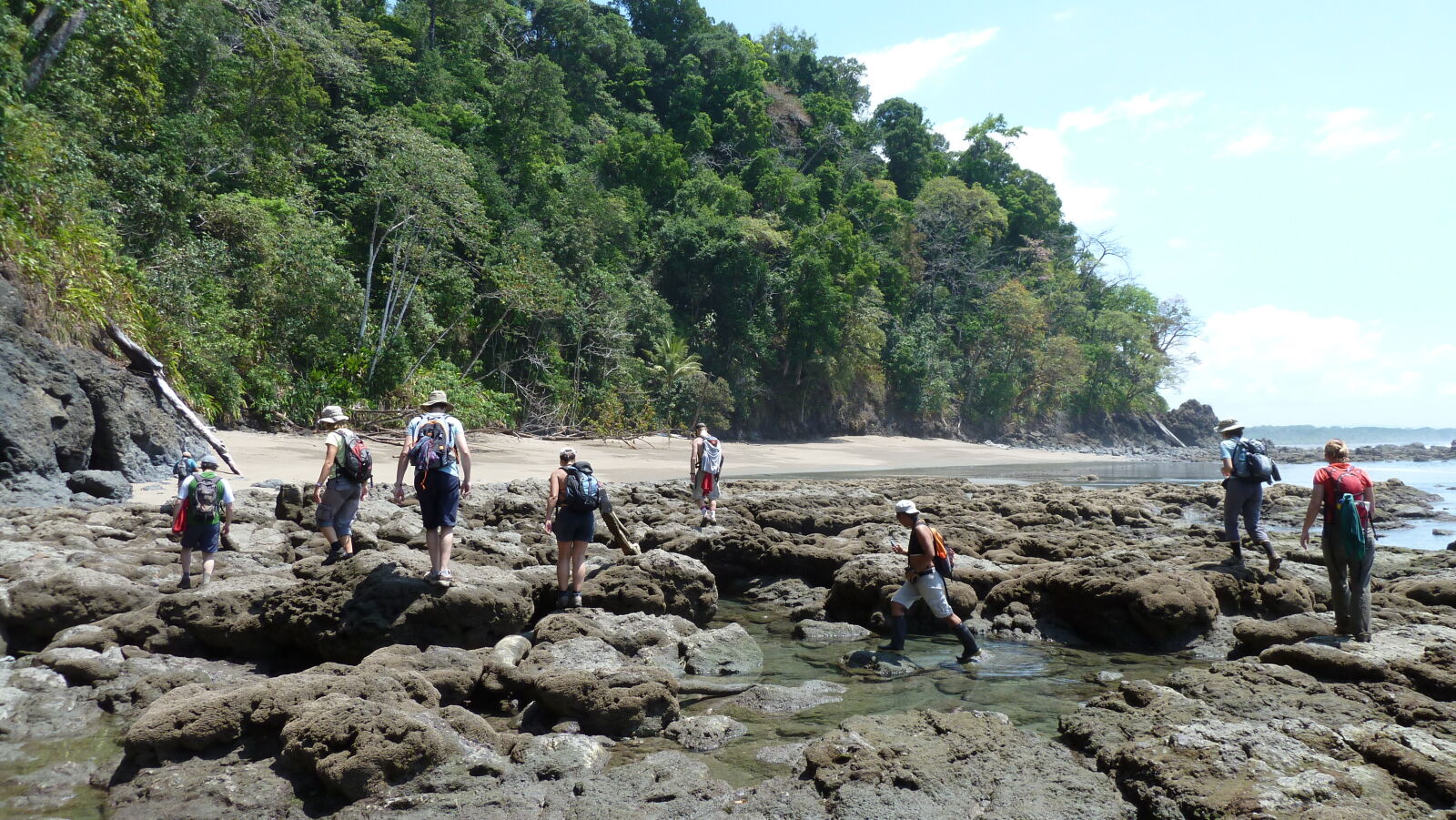 Playa Llorona, San Pedrillo, Corcovado Nationalpark.