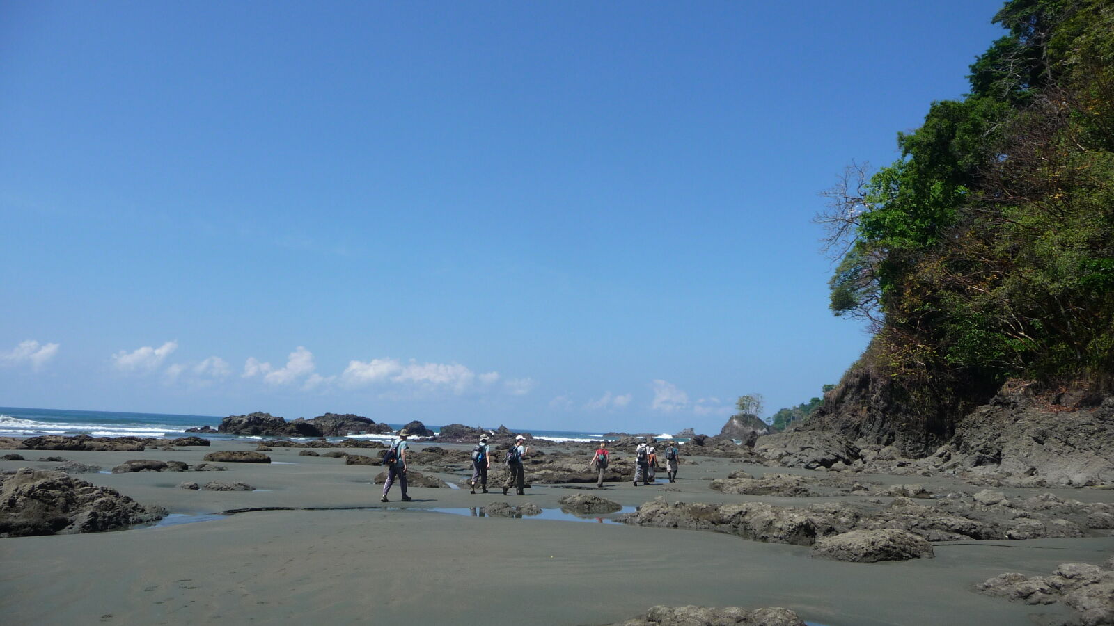 Playa Llorona, San Pedrillo, Corcovado Nationalpark.