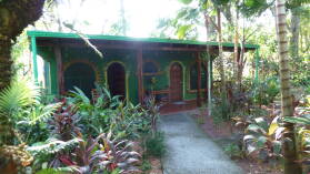 Unsere Absteige in Puerto Jimenez.