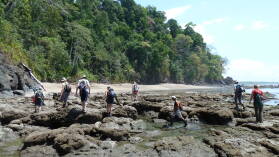 Playa Llorona, San Pedrillo, Corcovado Nationalpark.