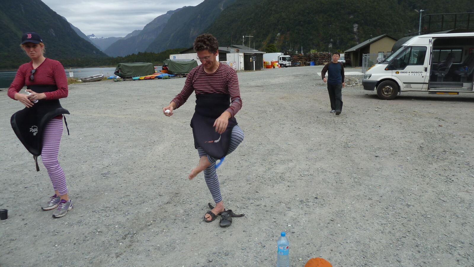Kayaktour im Milford Sound.