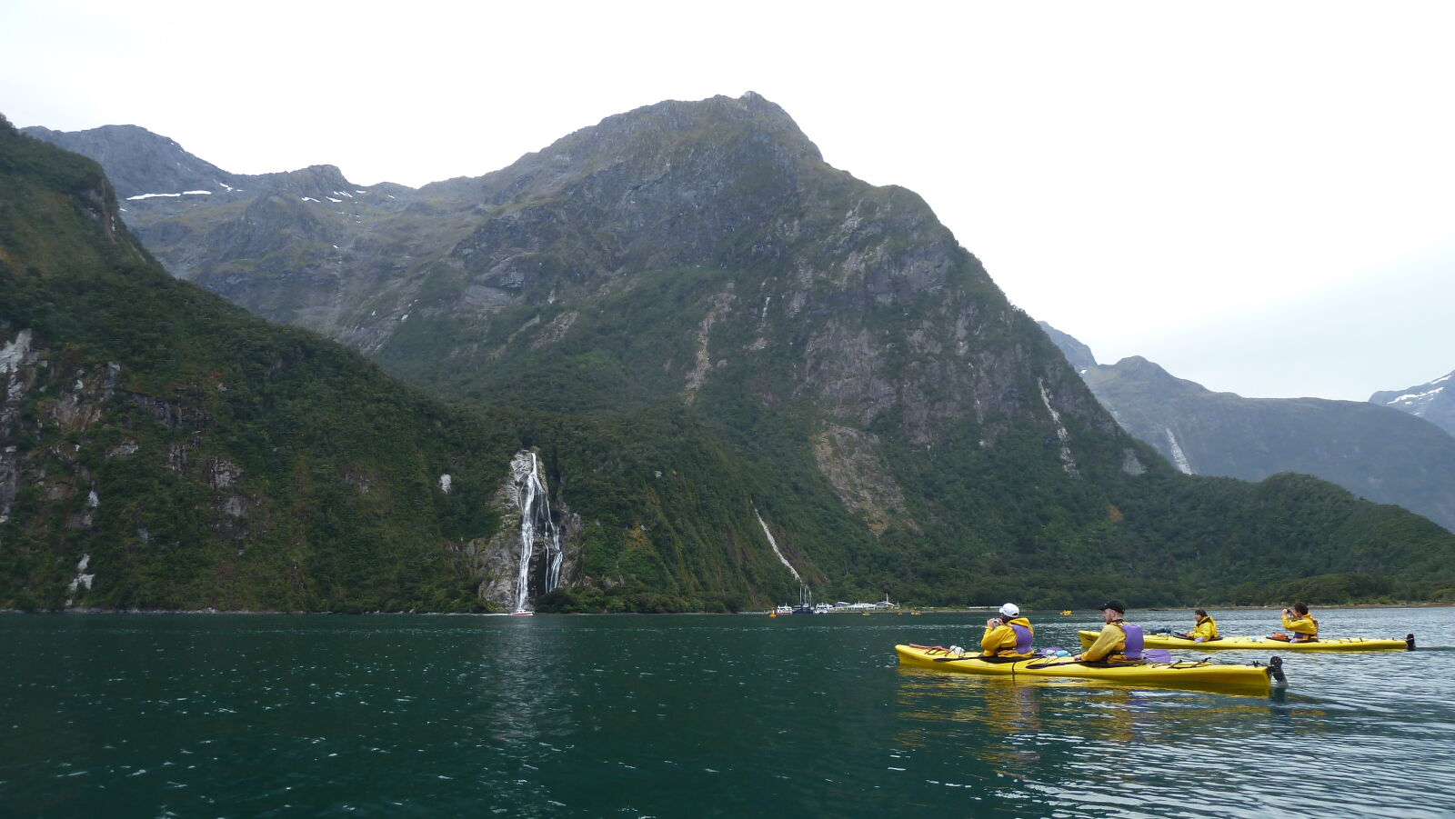 Kayaktour im Milford Sound.