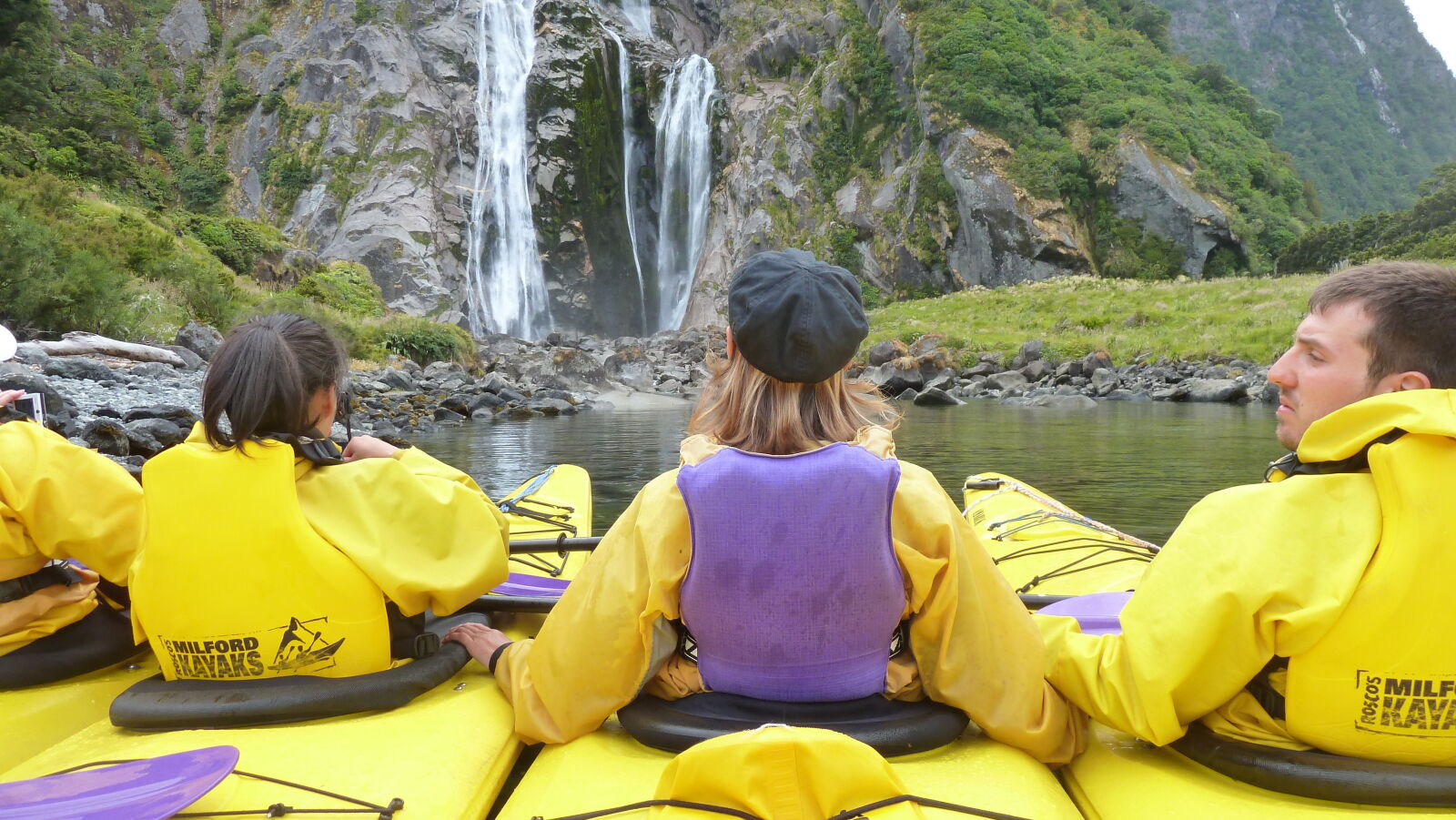 Kayaktour im Milford Sound.